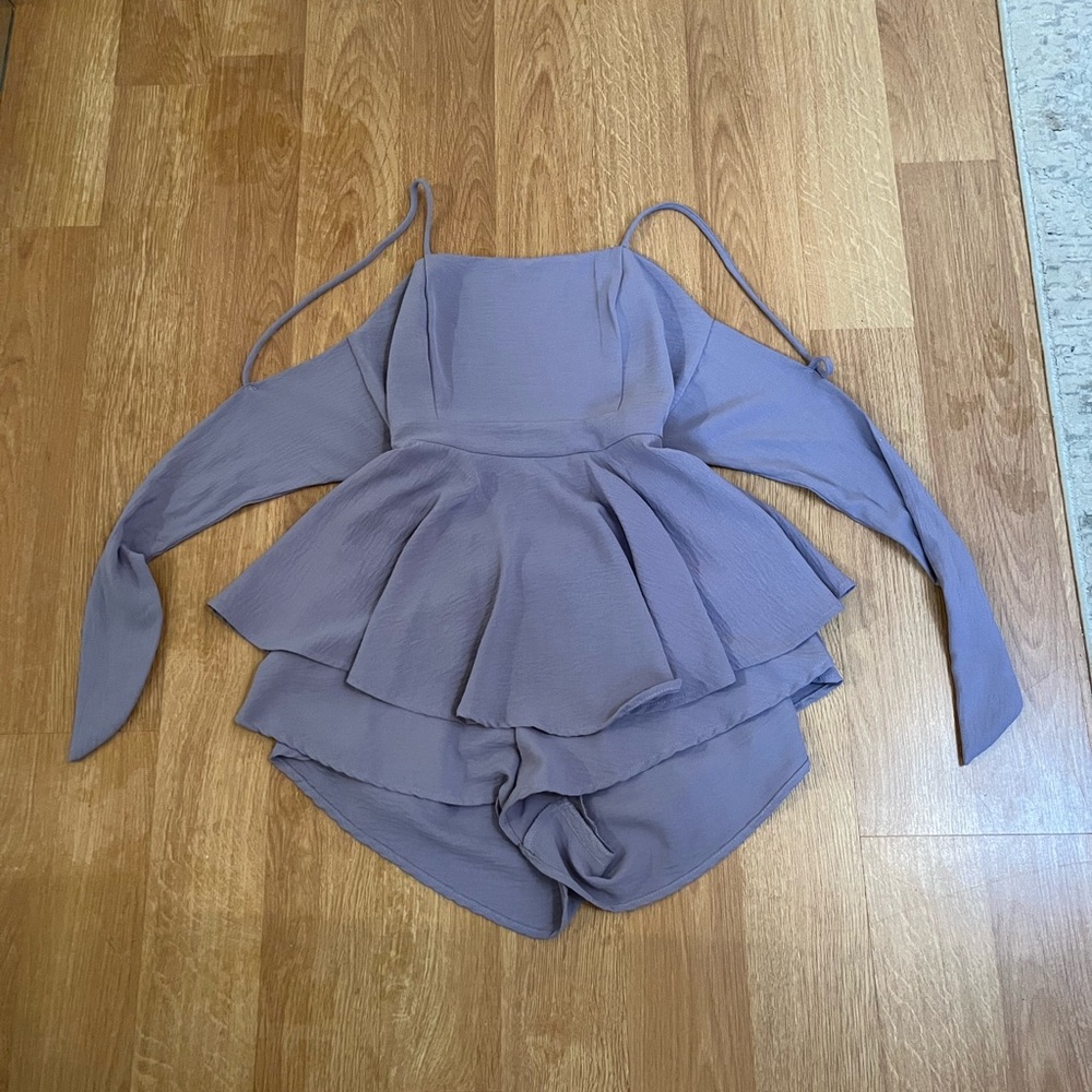 Summery tank top romper